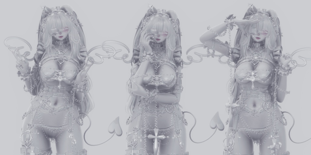 120種類 ポーズアニメーション