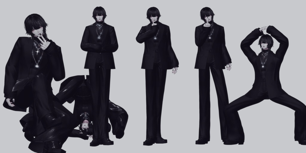 120種類 ポーズアニメーション