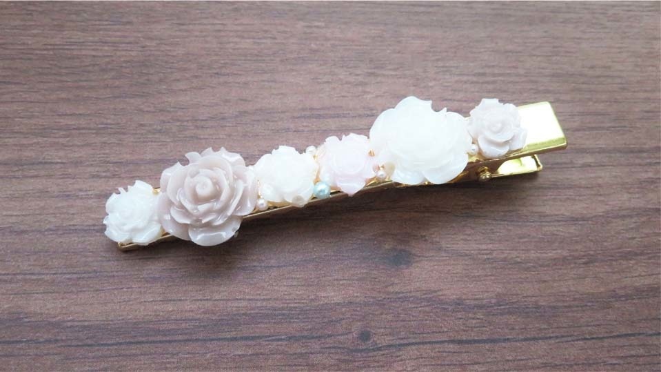 薔薇デコロリータ風味ヘアクリップ Mwshop Booth