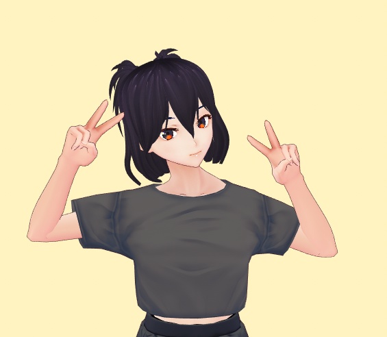 Vroid Hair Preset ane texture