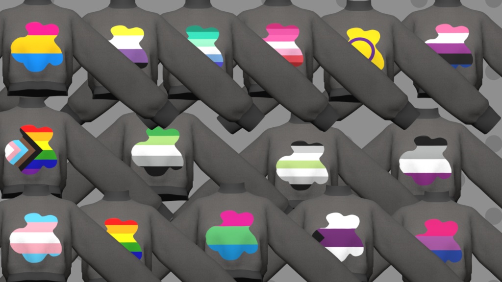 Crop-it Sweater 63 Textures クロップドセーター 63 のテクスチャ