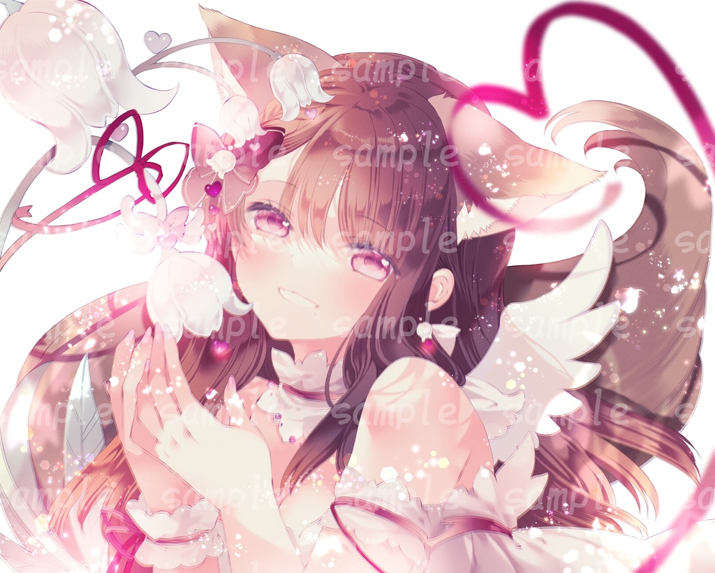 【2023年誕生日記念】お狐様ゆいののタペストリーEDVer.(横B2サイズ)