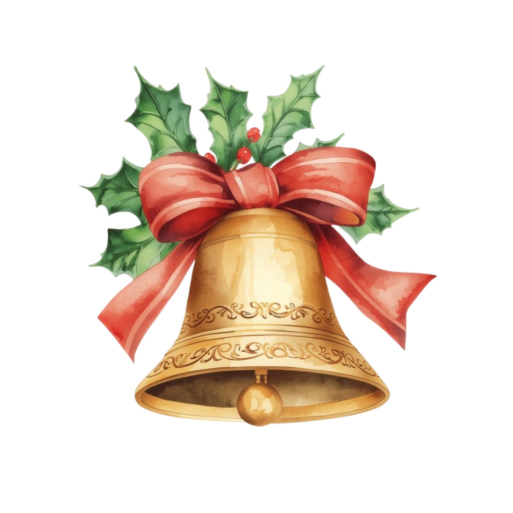 アンティーク×水彩 クリスマスクリップアートセット(全11種類/PNG)