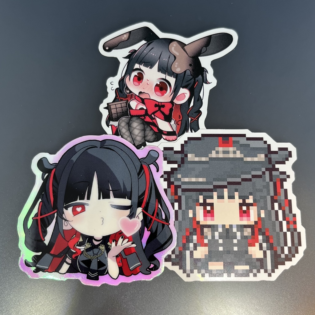 【ダイカットステッカー】3種セット