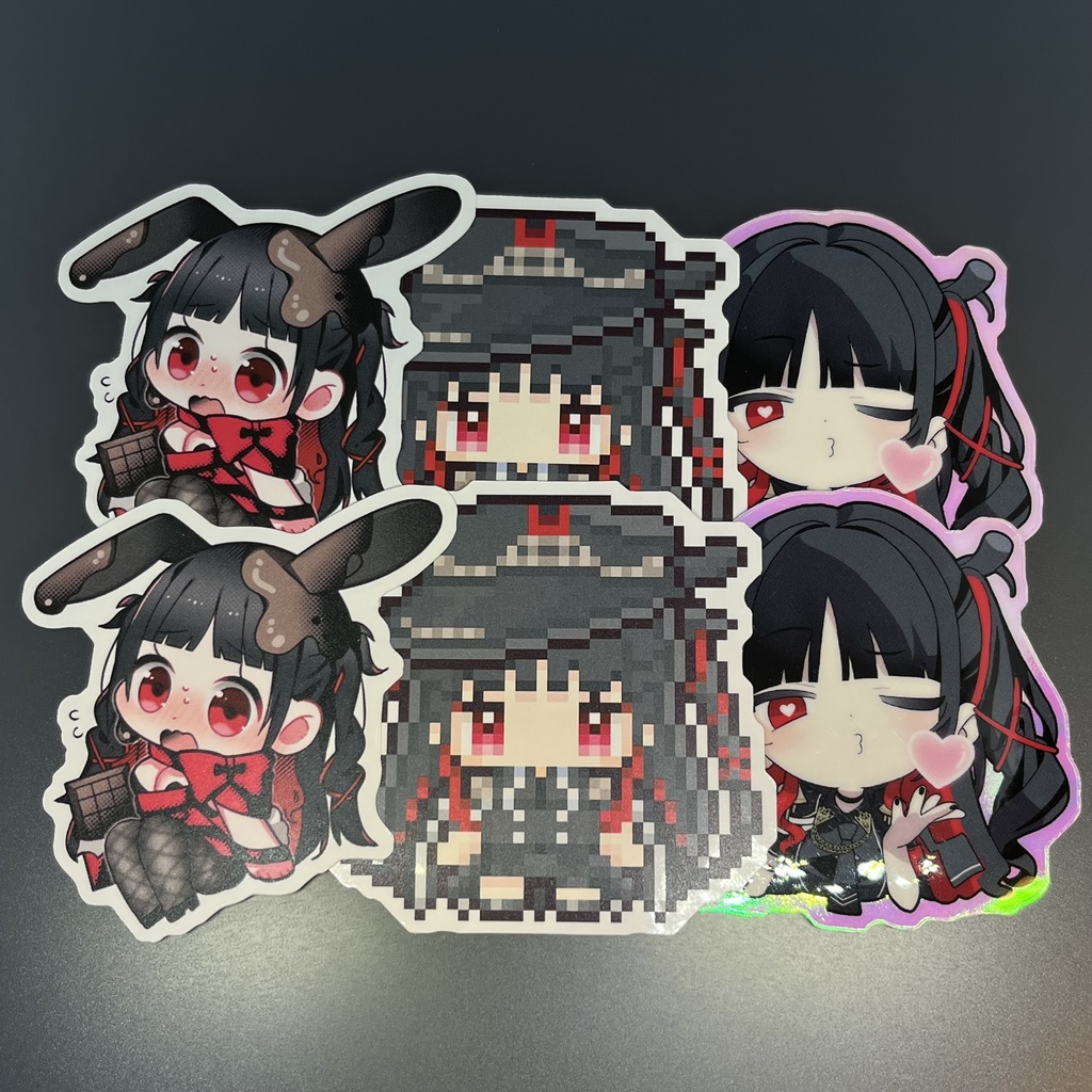 【ダイカットステッカー】3種セット