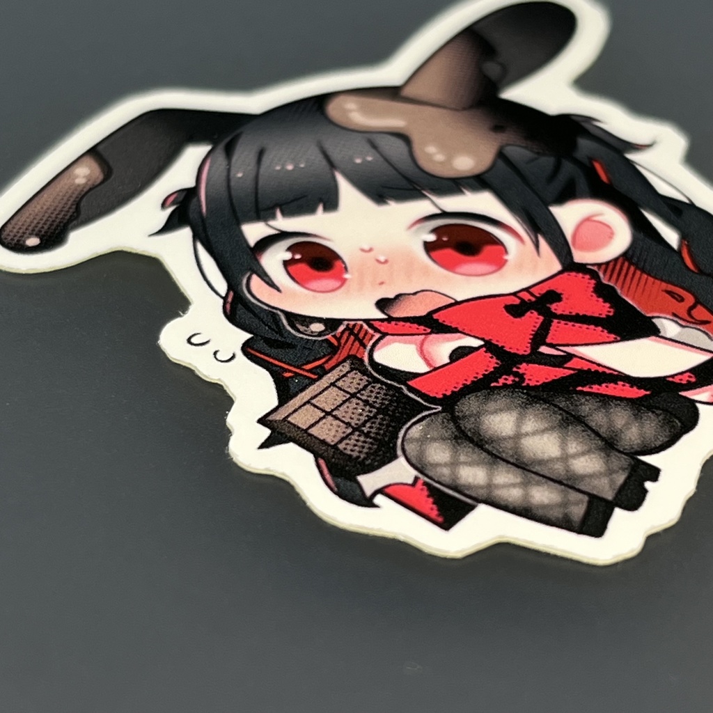 【ダイカットステッカー】バニーガール