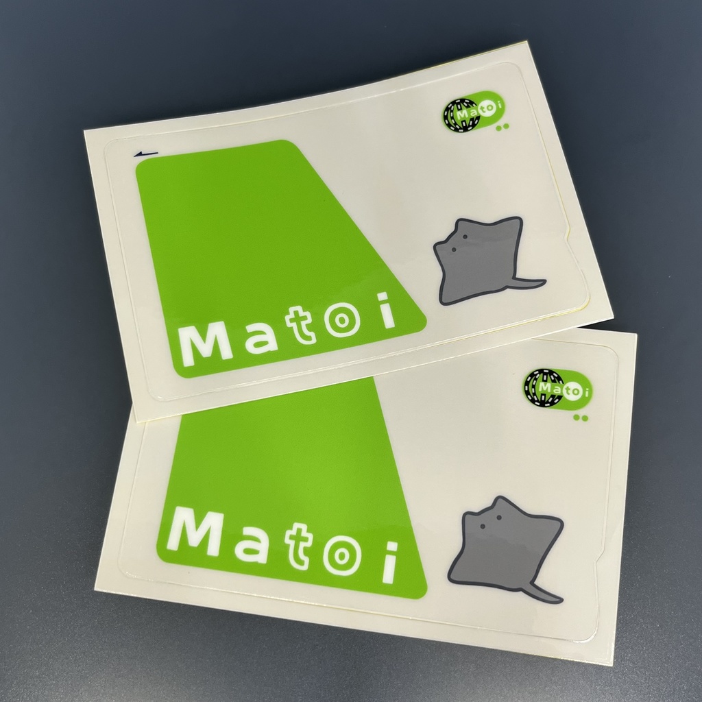 【ICカードステッカー】Matoi