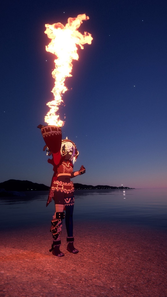 【Quest・MA対応】属性魔術シリーズ「火炎」- Magical Flame Gimmick