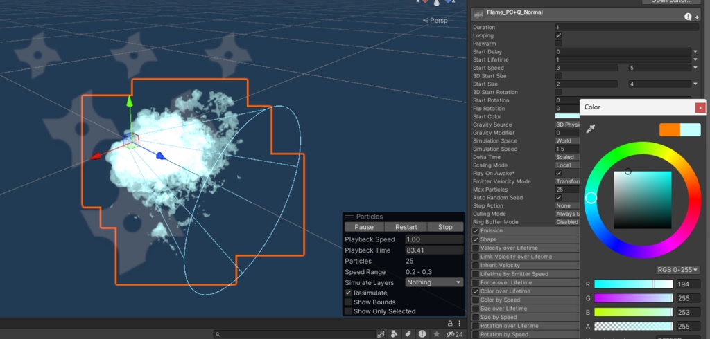 【Quest・MA対応】属性魔術シリーズ「火炎」- Magical Flame Gimmick