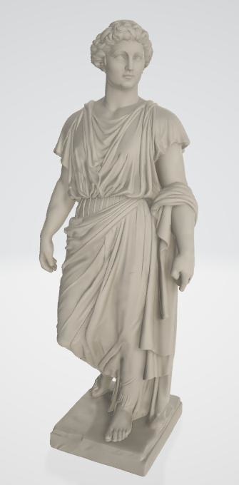 石膏像3Dモデル5点 詰め合わせ