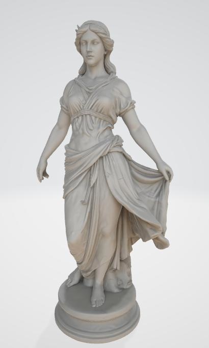 石膏像3Dモデル5点 詰め合わせ