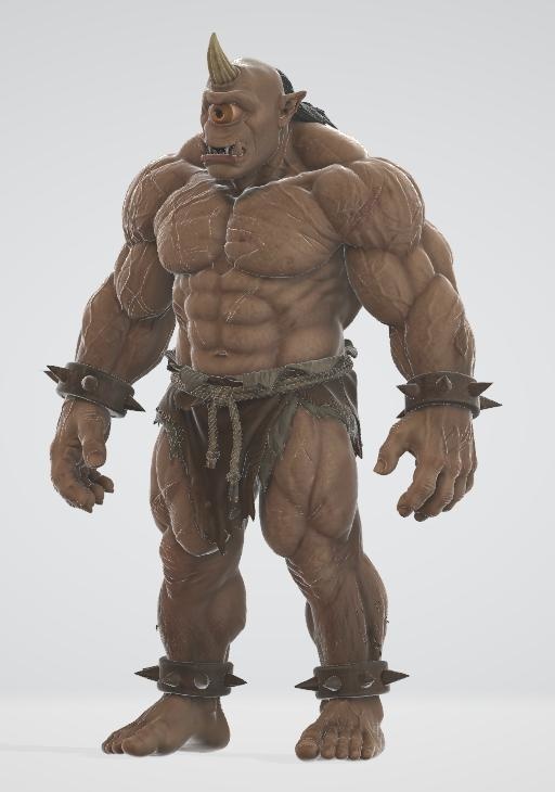 サイクロプスの3Dモデル