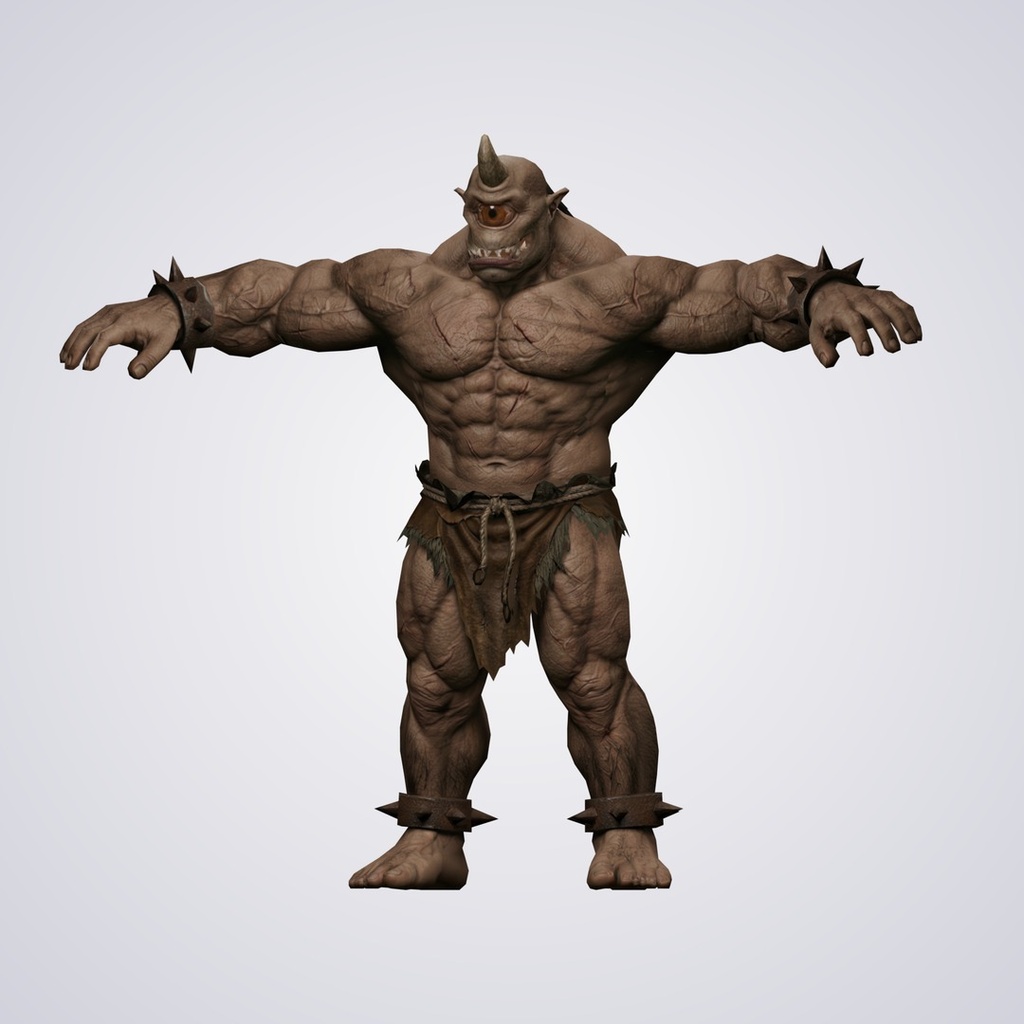 サイクロプスの3Dモデル