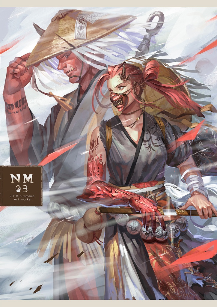 NM03  2018nitamame -Art works-