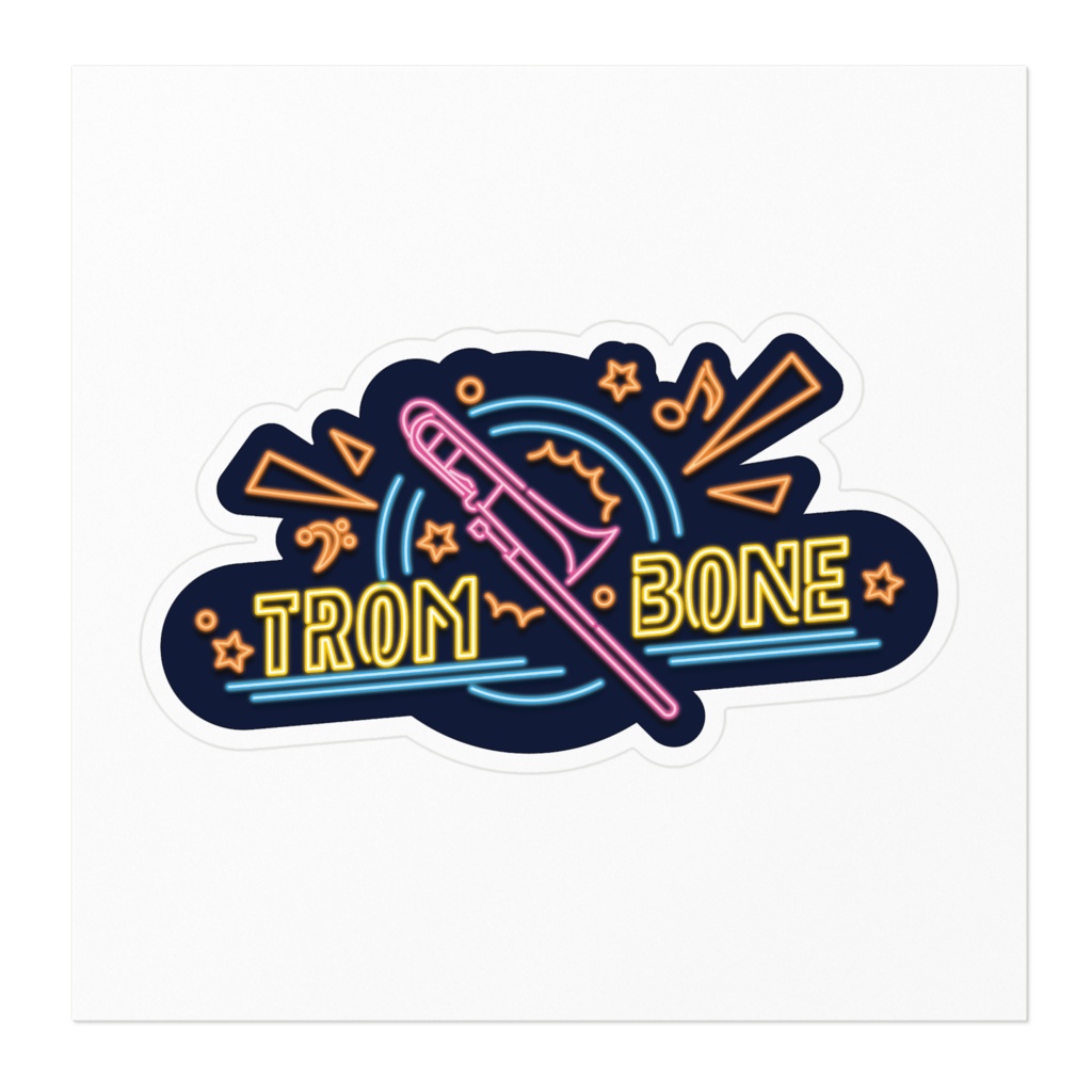 トロンボーン【ステッカー】
