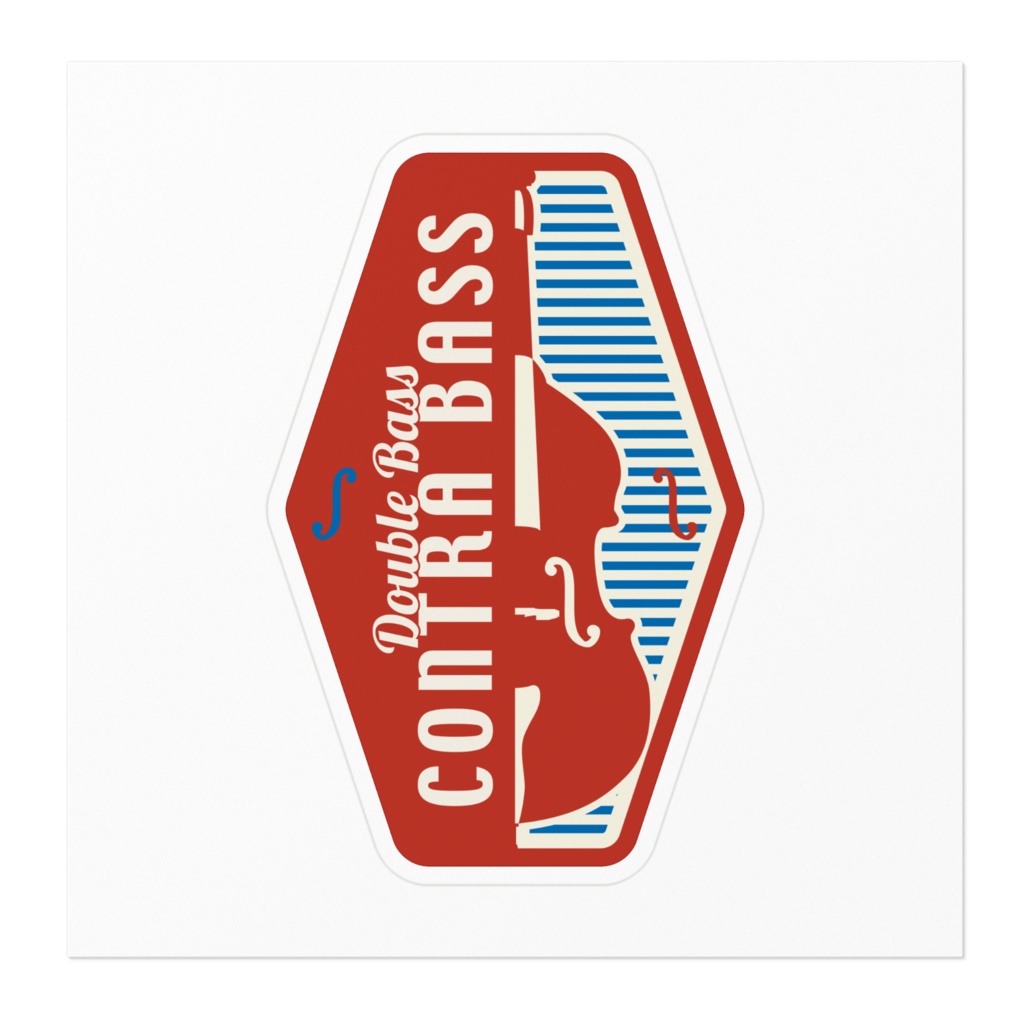 弦バス【ステッカー】