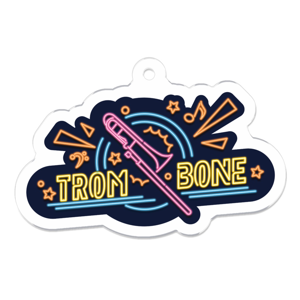 トロンボーン【アクリルキーホルダー】