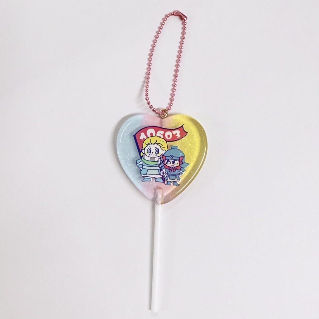 アクリルペロキャンキーホルダー