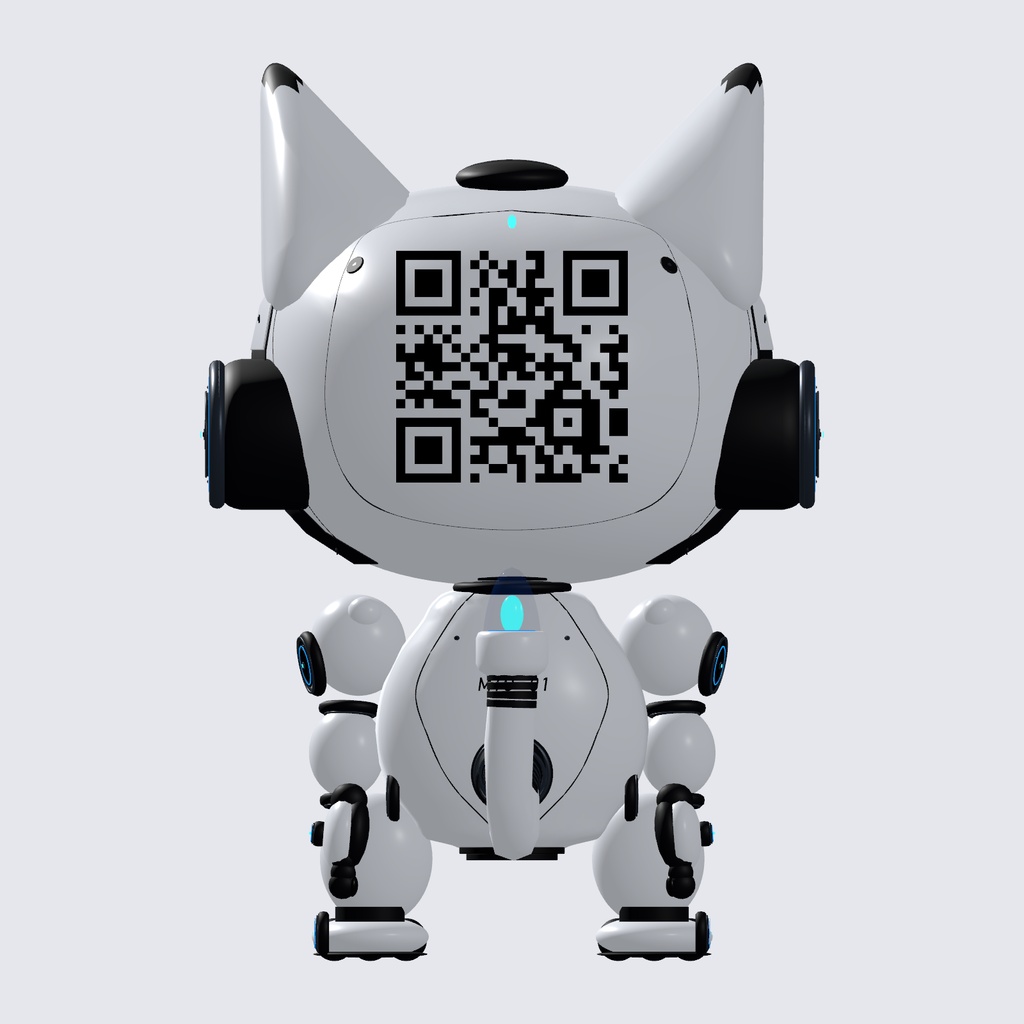 【VRChat / PC対応】MIO-01 v1.0.0|猫型ロボットアバター