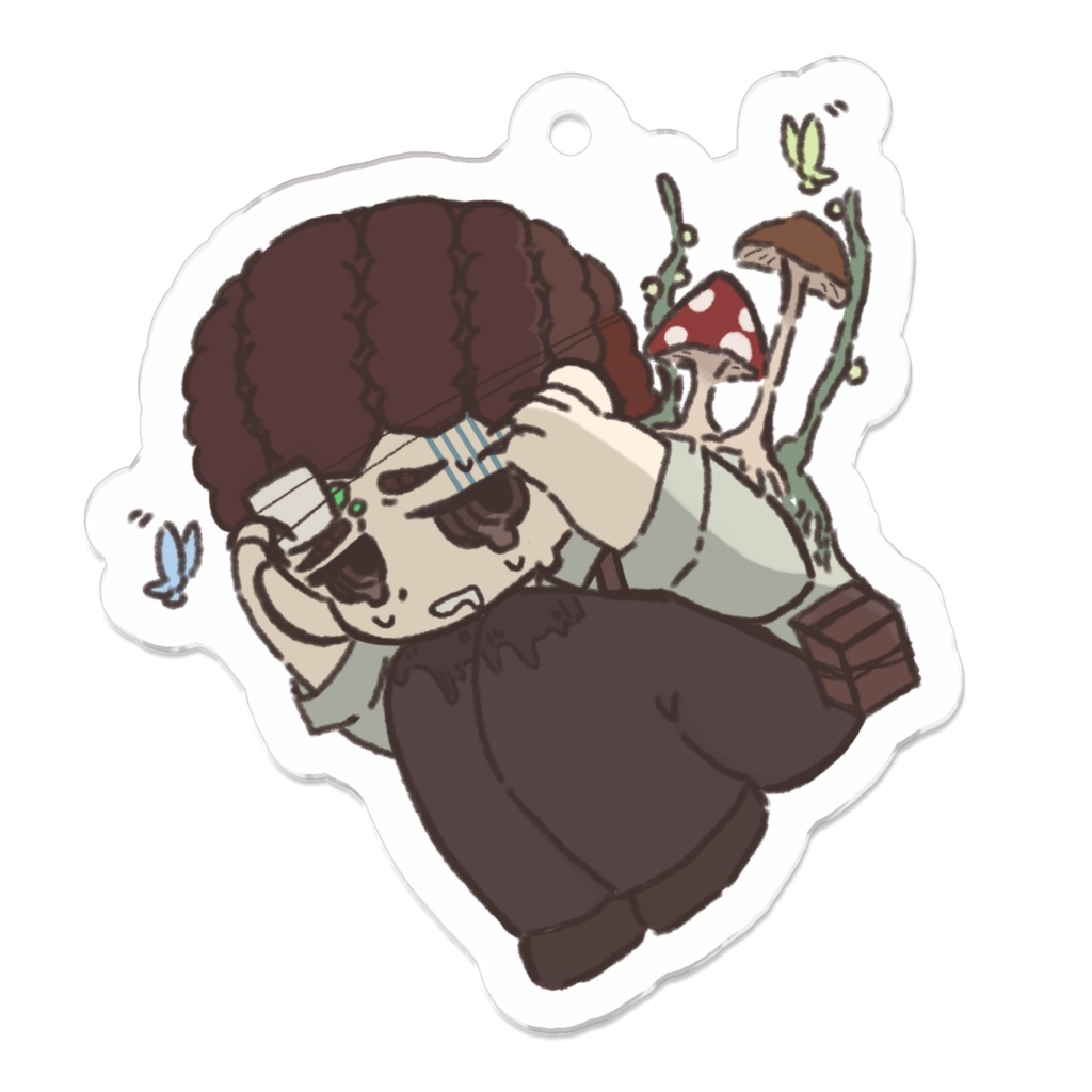 [第五人格]ルキノ  冬虫夏草イメージアクキー