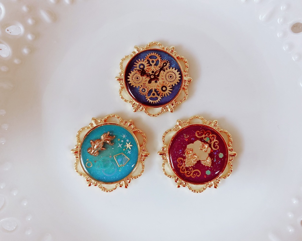 歯車の腕時計風ブレスレット