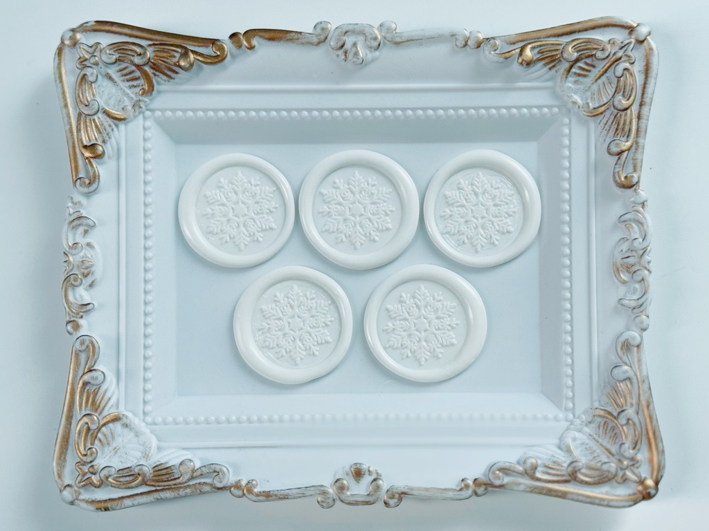 白雪のシーリングスタンプセット