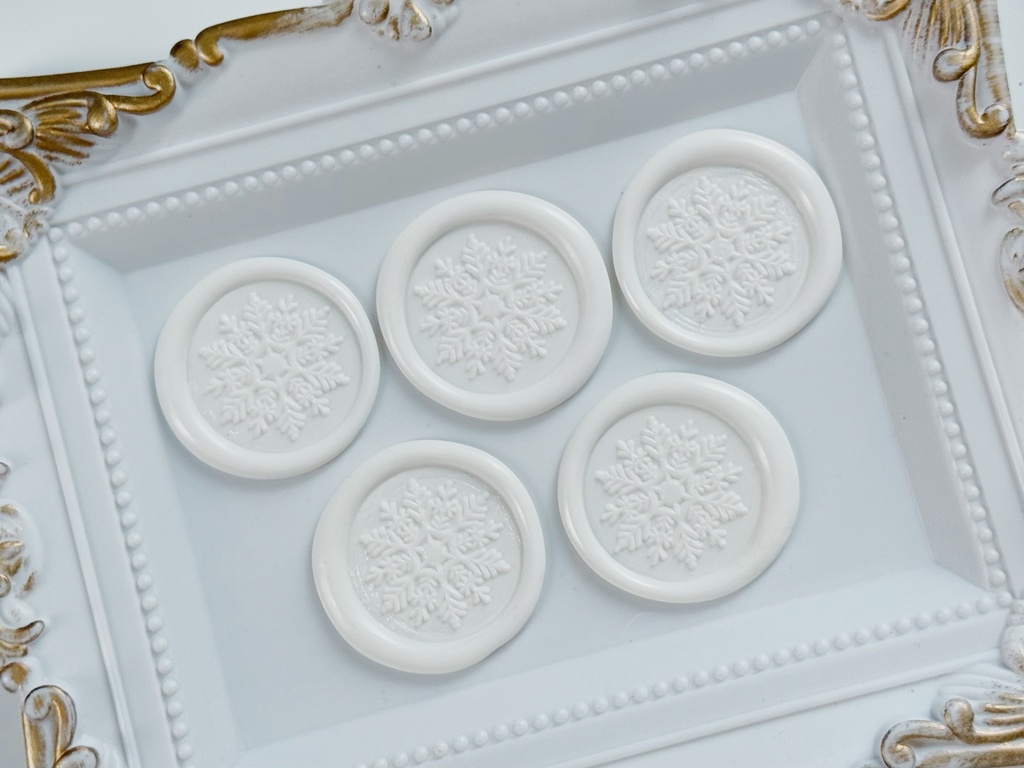 白雪のシーリングスタンプセット
