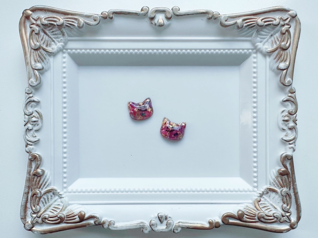 おばけネコちゃんのピアス/イヤリング