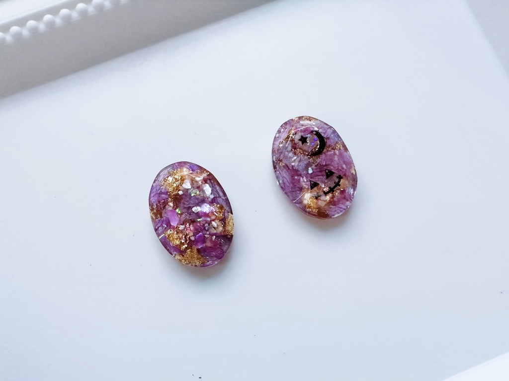 ハロウィンの結晶ピアス/イヤリング