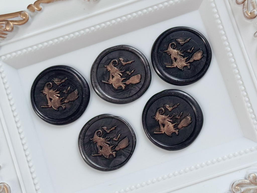 《magical night》魔女のシーリングワックススタンプセット
