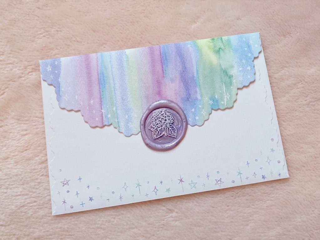 秋のシーリングワックススタンプセット