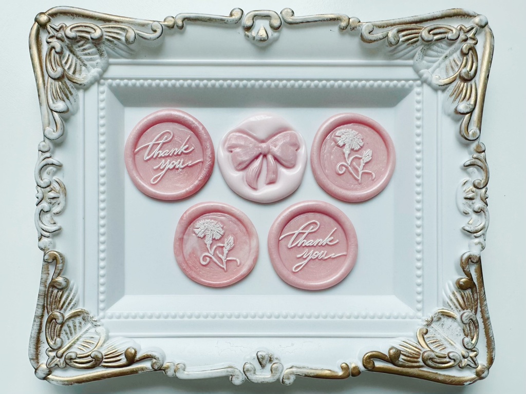 母の日のシーリングスタンプセット