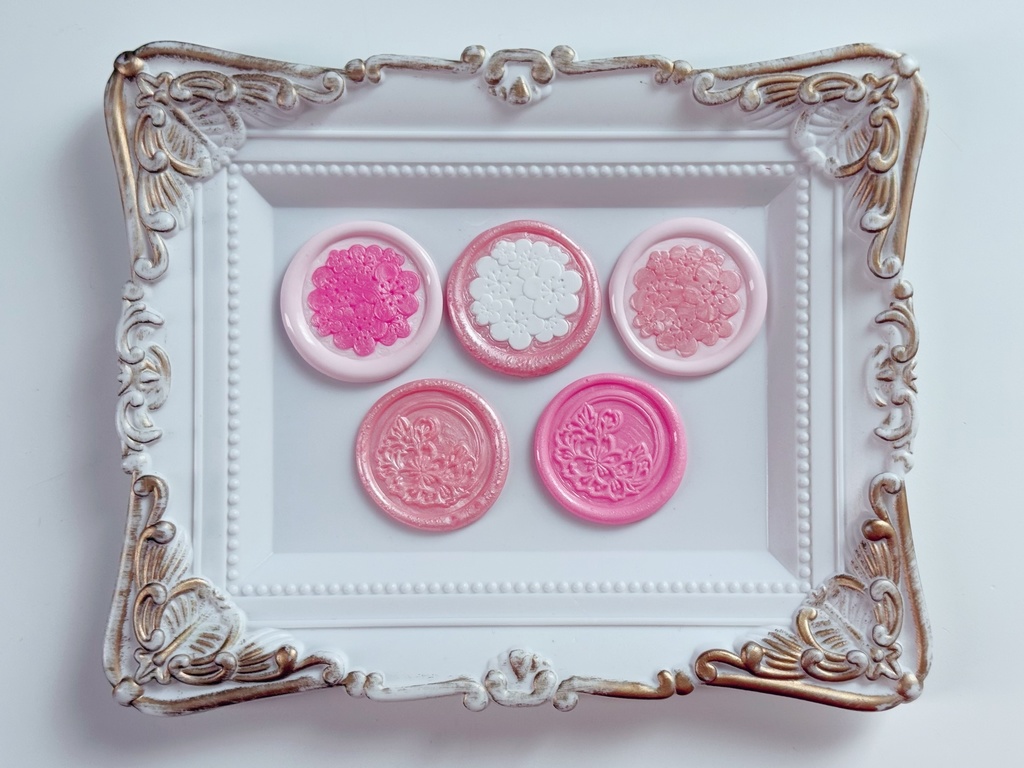 桜のシーリングスタンプセット