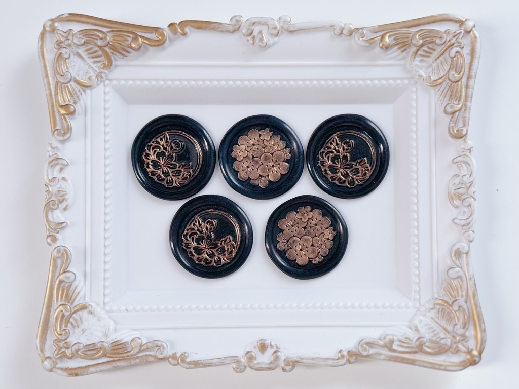 夜桜のシーリングスタンプセット