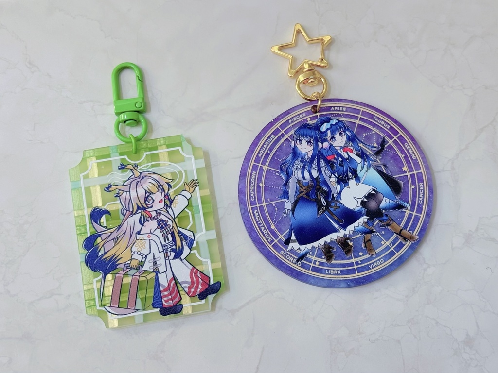 シュウのトラベルアクキー