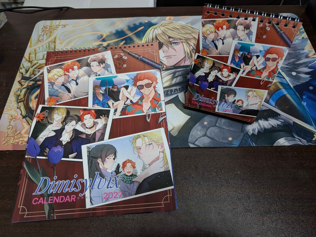 Dimisylvix Calendar 2027 カレンダーのみ