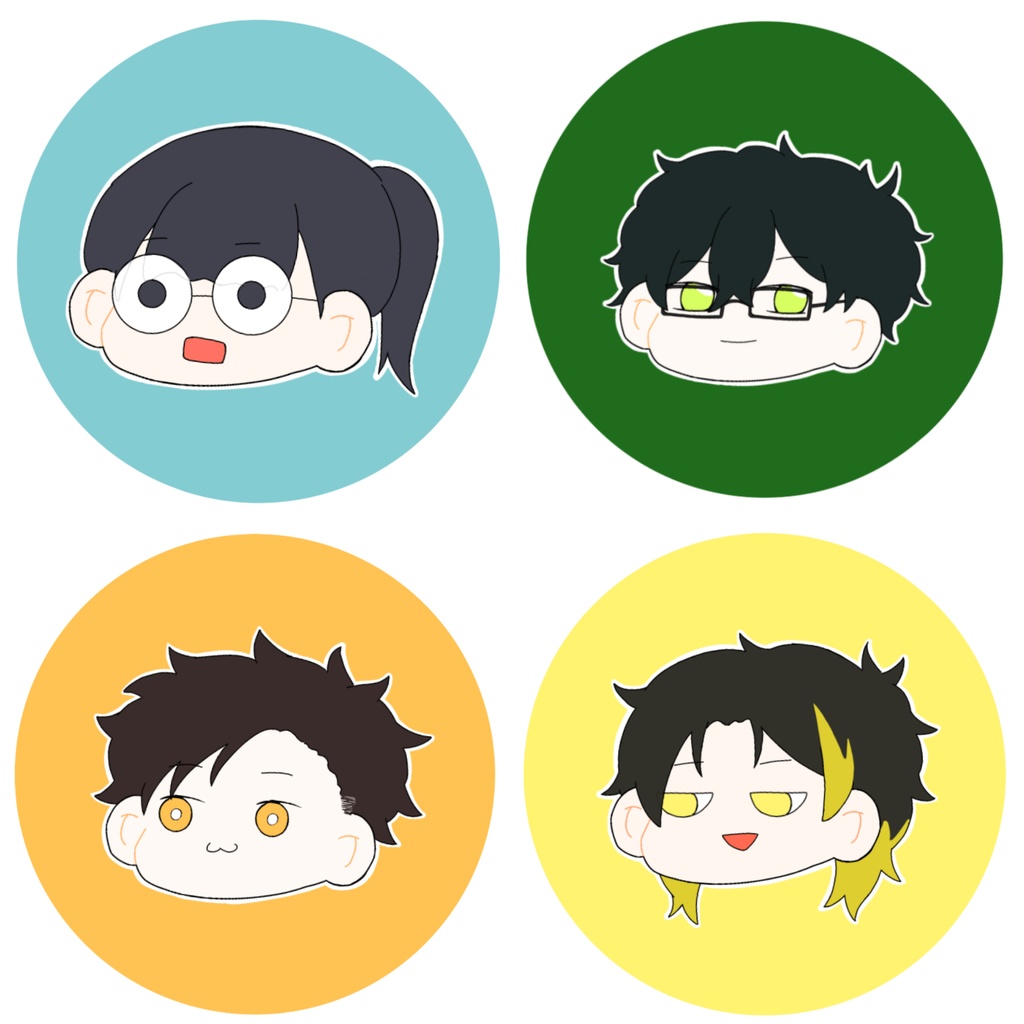 【有償】デフォルメアイコン制作【依頼窓口】