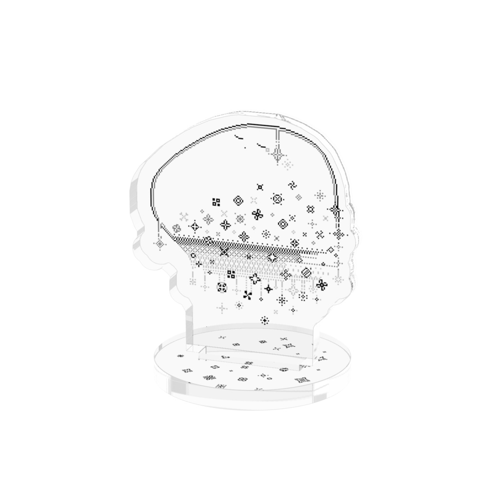 きえるおばけアクリルフィギュア