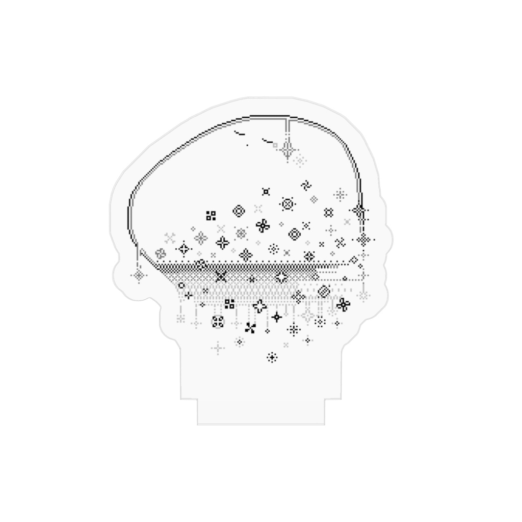 きえるおばけアクリルフィギュア