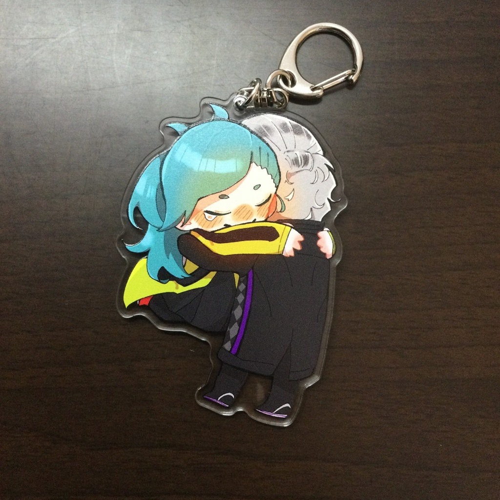 伊達鍵&伊達みずき 両面アクリルキーホルダー