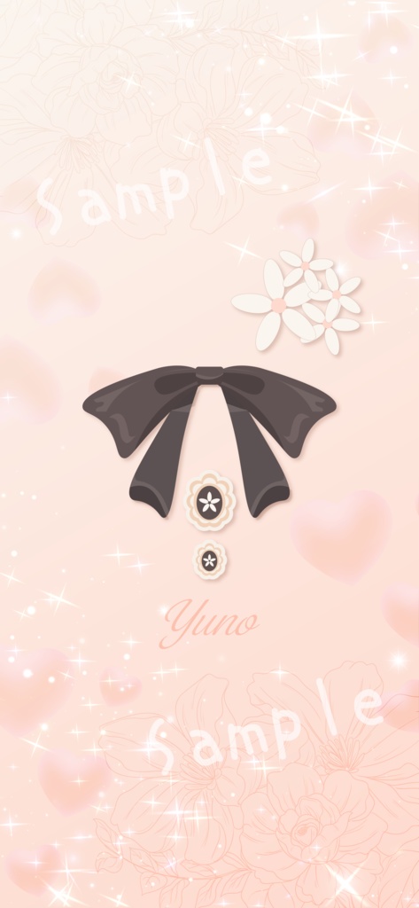 小石夕乃のスマホ壁紙（概念デザイン）