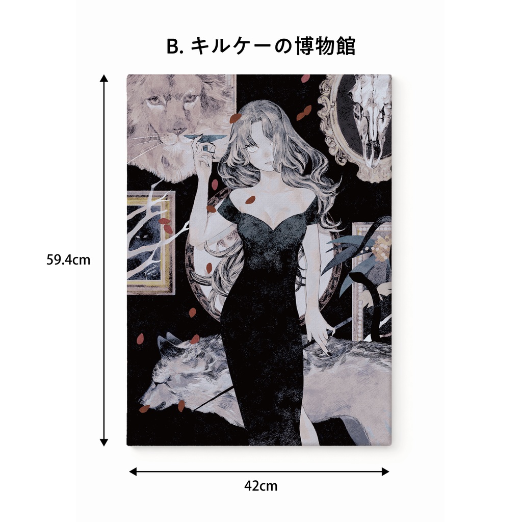 【受注販売】直筆サイン入りキャンバスプリント7種