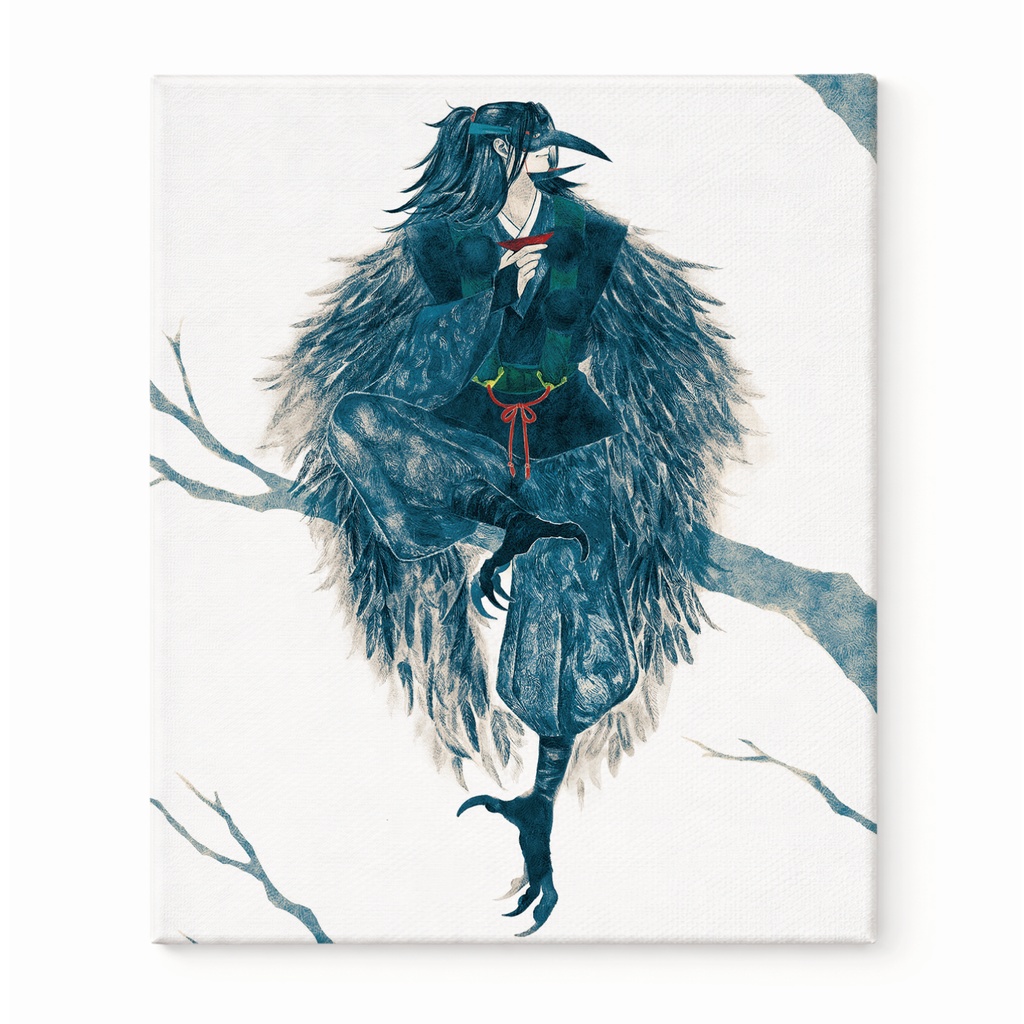 【受注販売】出羽三山神直筆サイン入りキャンバスプリント3種