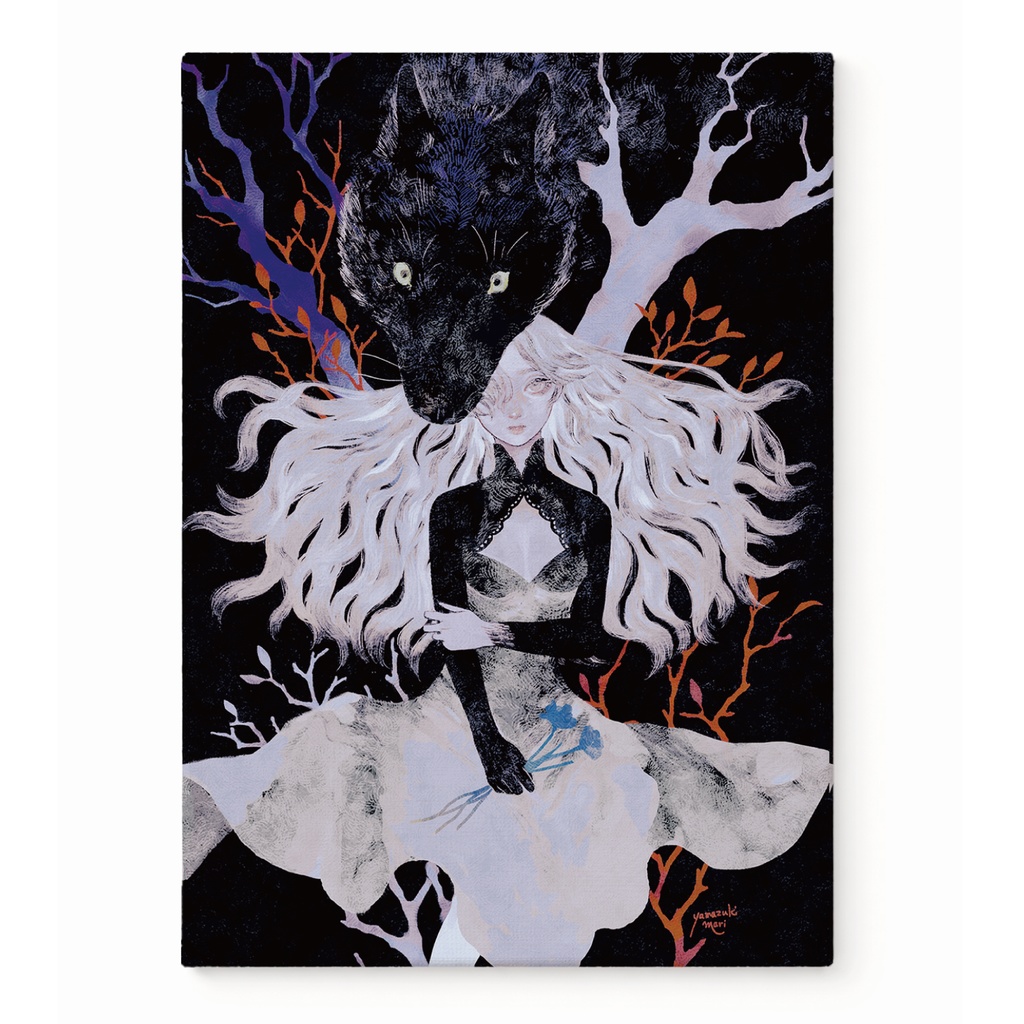 【新月のサバト】直筆サイン入りキャンバスプリント