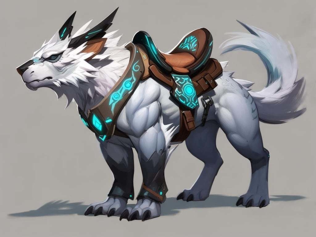 Mystic Wolf Mount