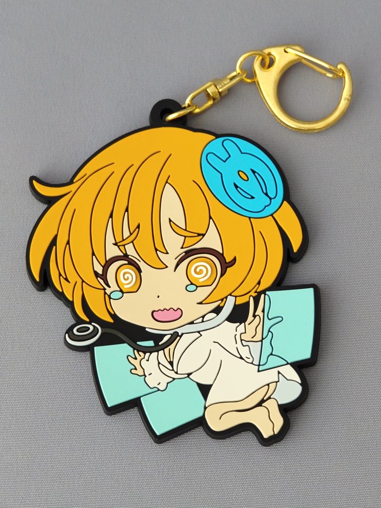 メンテナンスちゃん　ラバーキーホルダー