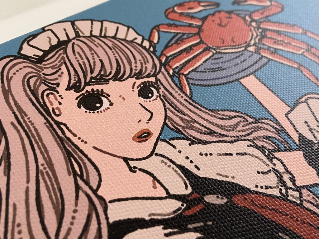 キャンバスプリント「メイド・クラブ」