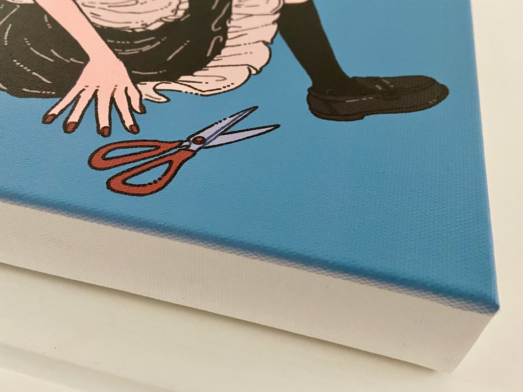 キャンバスプリント「メイド・クラブ」