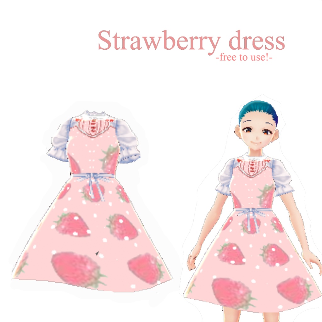 Strawberry dress -いちごのドレス-