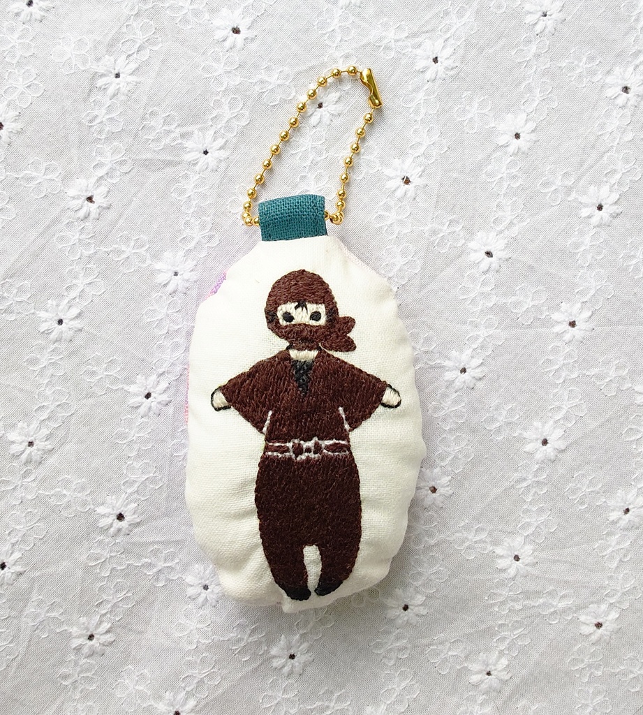 忍たま刺繍キーホルダー(保健・タソガレドキ)